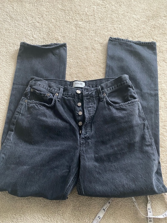 Agolde Denim - AGOLDE Los Angeles size 29 button front distressed jeans
